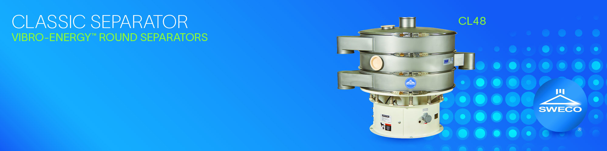 SWECO CLASSIC Rundsiebmaschine